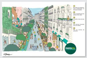 Мэр Парижа предложил идею "15-ти минутного города"